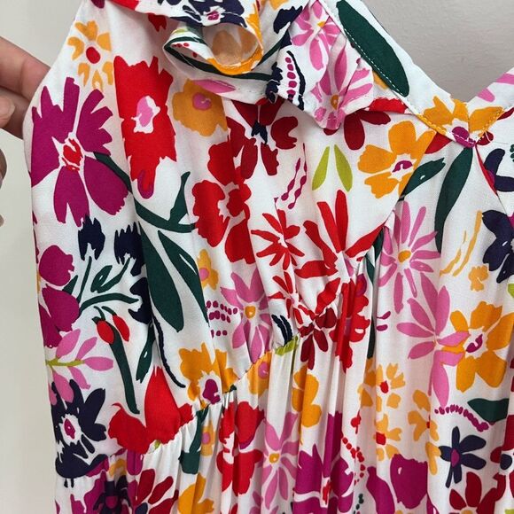 C&S Floral Maxi Dress Size Medium - Picture 4 of 11